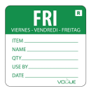 Vogue Removable Day of the Week Label Friday L070