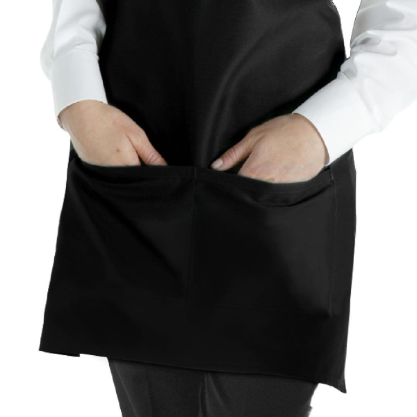 Uniform Works Tuxedo Apron Black A709