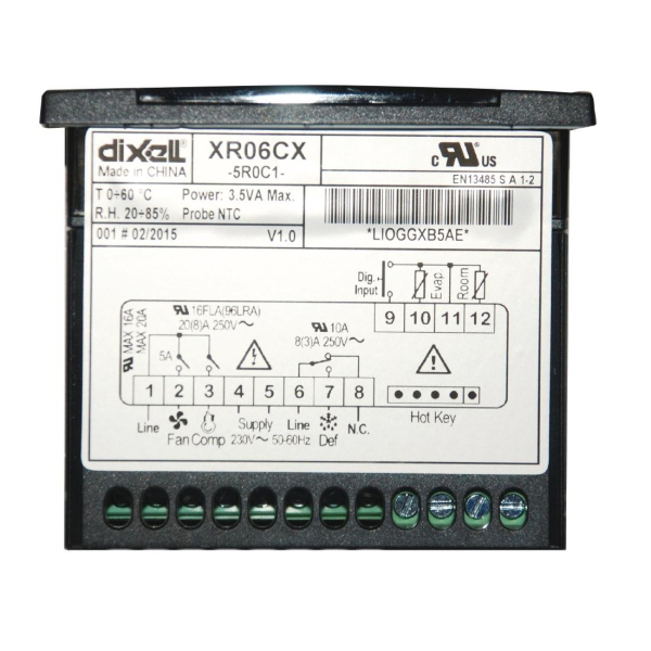 Polar Dixell Digital Controller ref XR06CX AD728