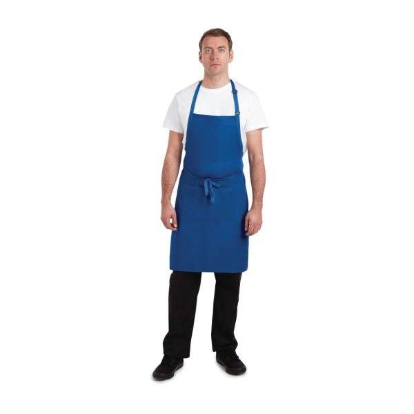 Chef Works Butchers Apron Royal Blue B679