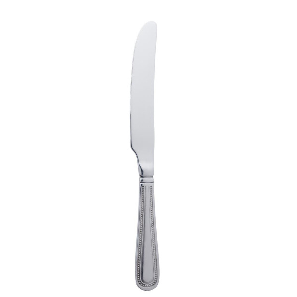 Olympia Bead  Solid Handle Table Knife C125