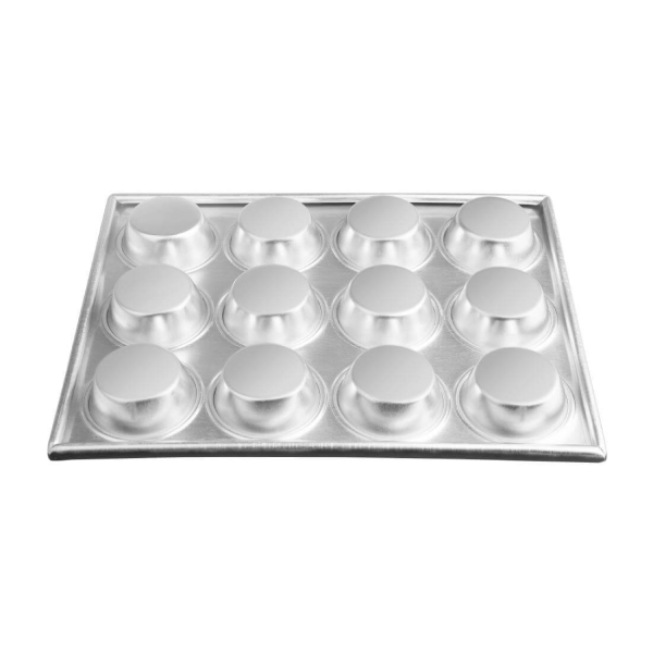Vogue Aluminium Non-Stick 12 Cup Muffin Tray C562