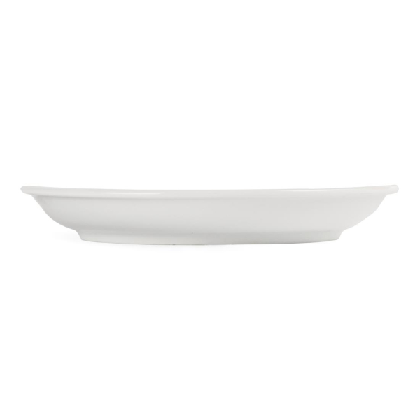 Olympia Whiteware Cappuccino Saucers 160mm CB463