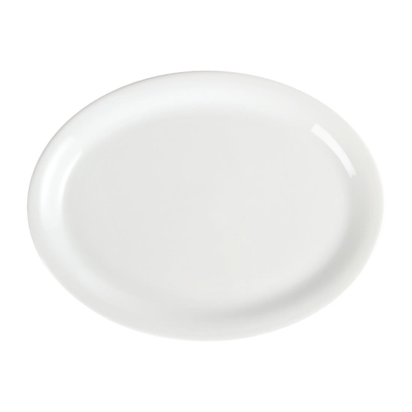 Olympia Whiteware Oval Platters 295mm CB484