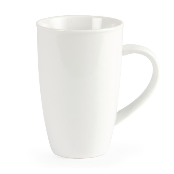 Olympia Whiteware Latte Mugs 400ml 14oz CB700