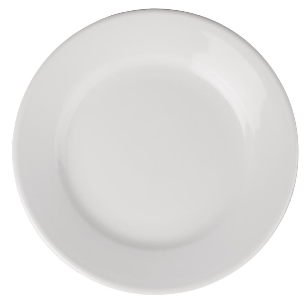 Athena Hotelware Wide Rimmed Plates 202mm CC207