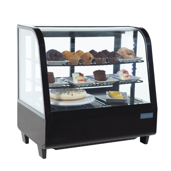 Polar CC611 Chilled Food Display 100 Litre Black