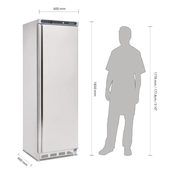Polar CD083 Single Door Freezer 365 Litre