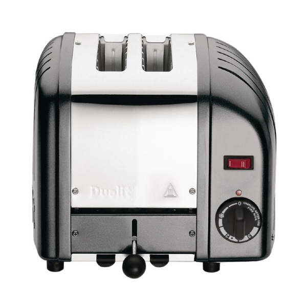 Dualit 2 Slice Vario Toaster Metallic Charcoal 20241 CD304