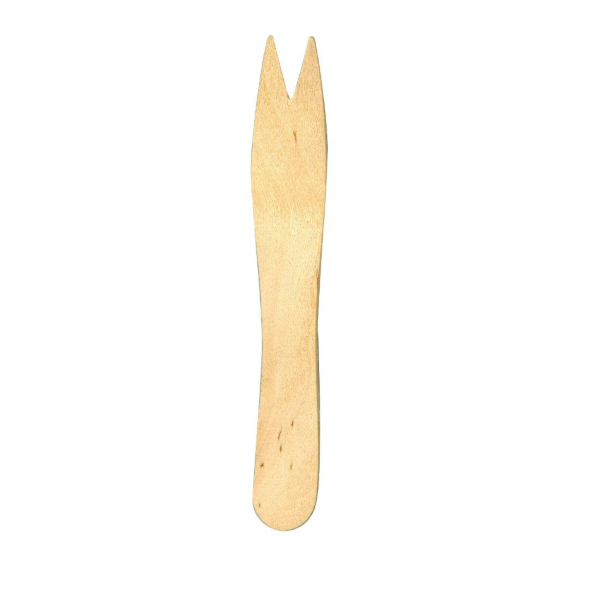 Fiesta Green Biodegradable Disposable Wooden Chip Forks CD901