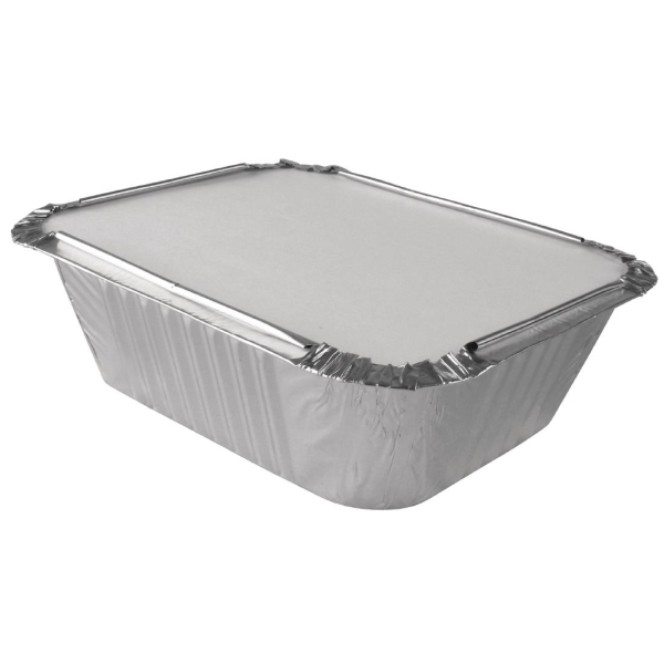 Fiesta Waxed Lid for Large Foil Containers CD952
