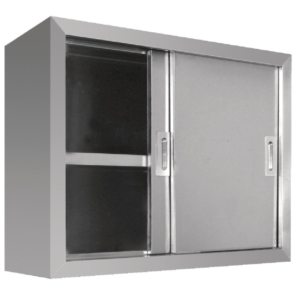 Vogue Stainless Steel Wall Cupboard 900mm CE150