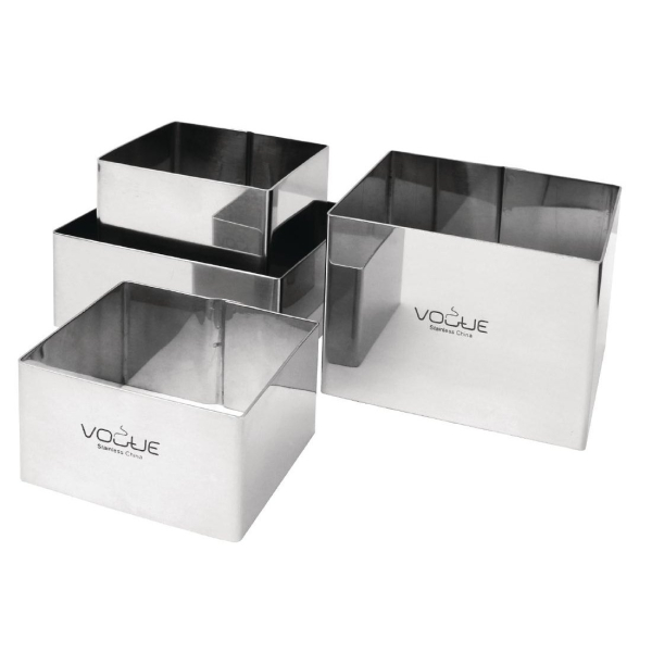 Vogue Square Mousse Rings 6x6cm Extra Deep CF165