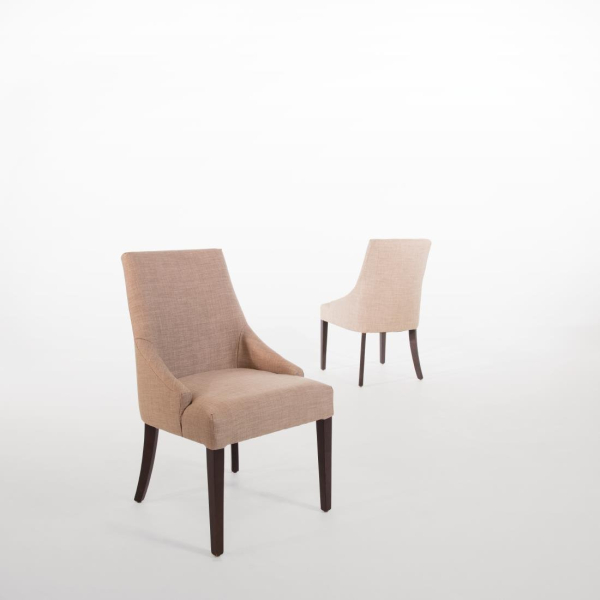 Bolero Neutral Finesse Dining Chairs (Pack of 2) CF367
