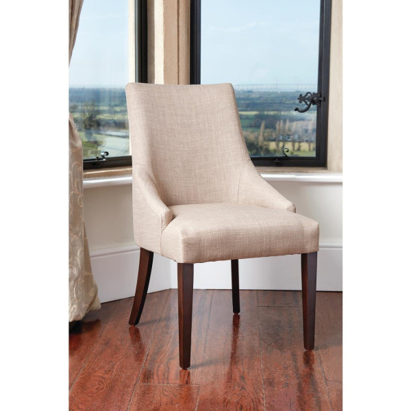 Bolero Neutral Finesse Dining Chairs (Pack of 2) CF367