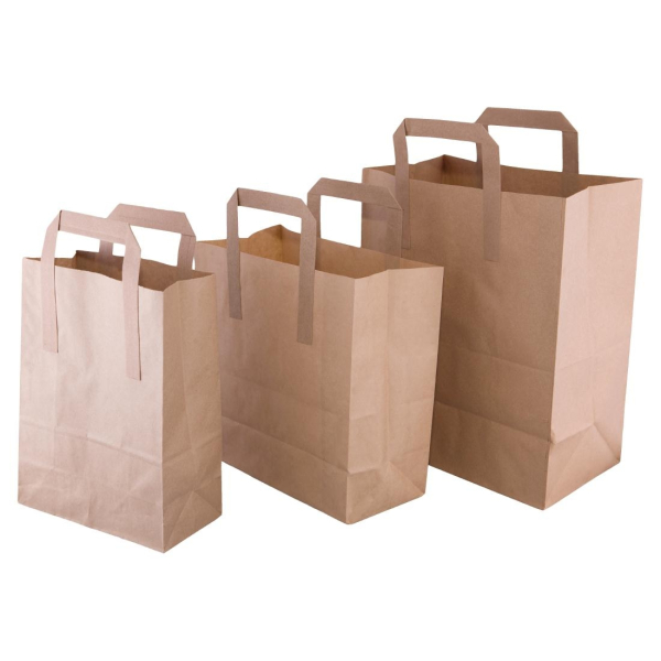 Recyclable Brown Paper Bags Medium CF591