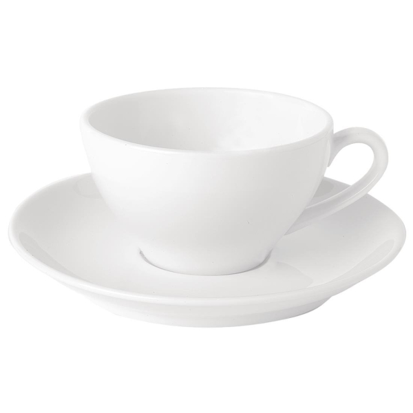 Royal Porcelain Classic White Tea Cups 180ml CG024