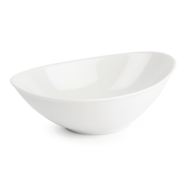 Royal Porcelain Classic White Salad Bowls 150mm CG059