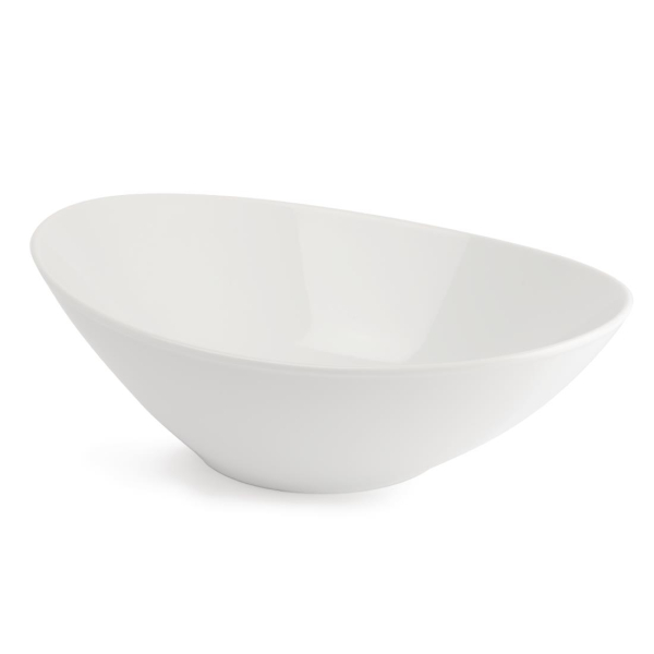 Royal Porcelain Classic White Salad Bowls 250mm CG061
