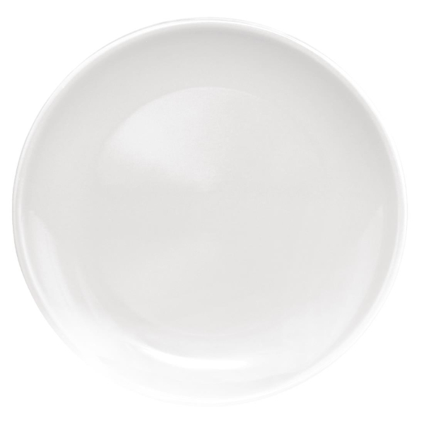 Olympia Cafe Coupe Plate White 200mm CG353