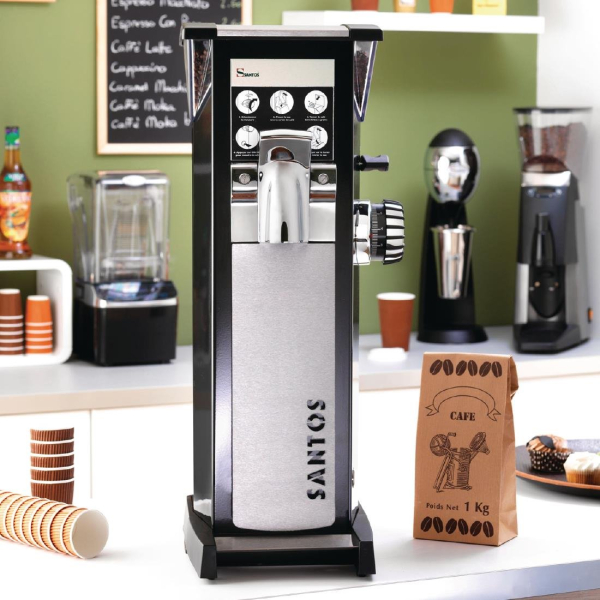 Santos Heavy duty Coffee shop Grinder to Grind Coffee in Bags. Average output: 80kg/h 63 CK822