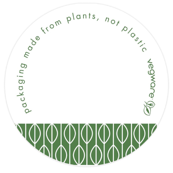 Vegware Compostable Write-On Stickers CL691