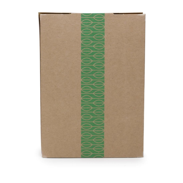 Vegware Compostable Kraft Tortilla Wrap Cartons With PLA Window CL705