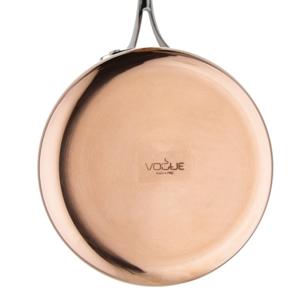Vogue Tri Wall Copper Saucepan 180mm CM675