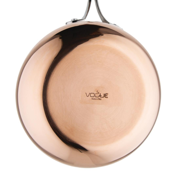 Vogue Tri Wall Copper Flared Saute Pan 200mm CM677