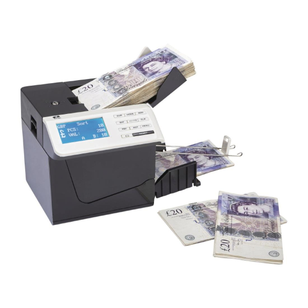 ZZap D50i Banknote Counter 250notes/min - 8 currencies CN909