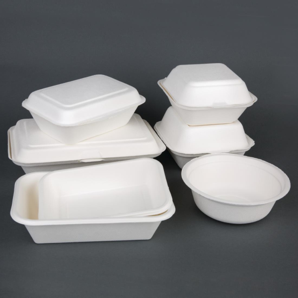 Fiesta Green Compostable Bagasse Bowls 153mm CT766