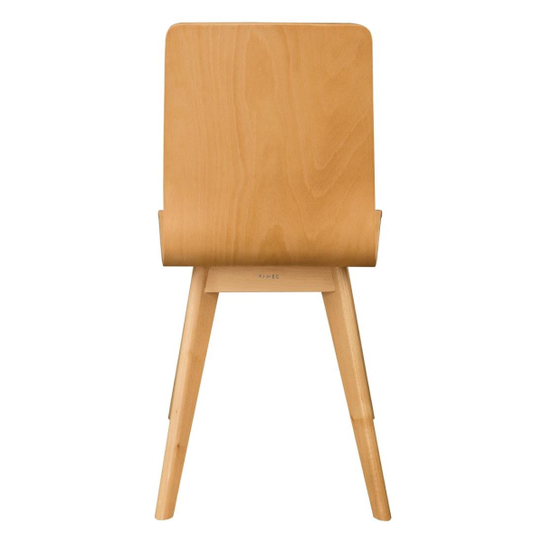 Fameg Wooden Flow Bentwood Beech Side Chairs (Pack of 2) CW010