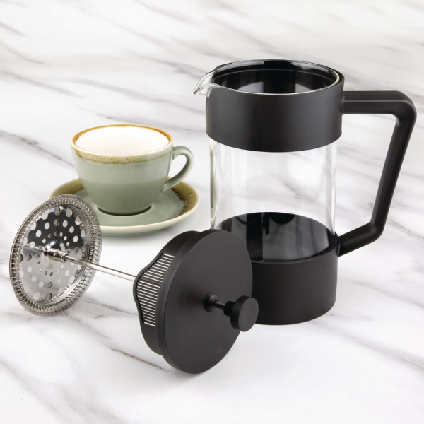 Olympia Contemporary Cafetiere Black 8 Cup CW951