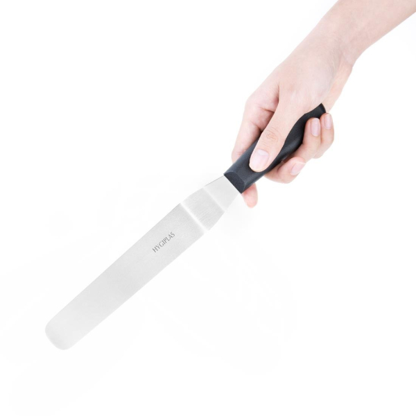 Hygiplas Angled Blade Palette Knife Black 19cm D410