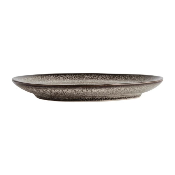 Olympia Mineral Triangular Cappuccino Saucer Grey Stone 150mm DF182