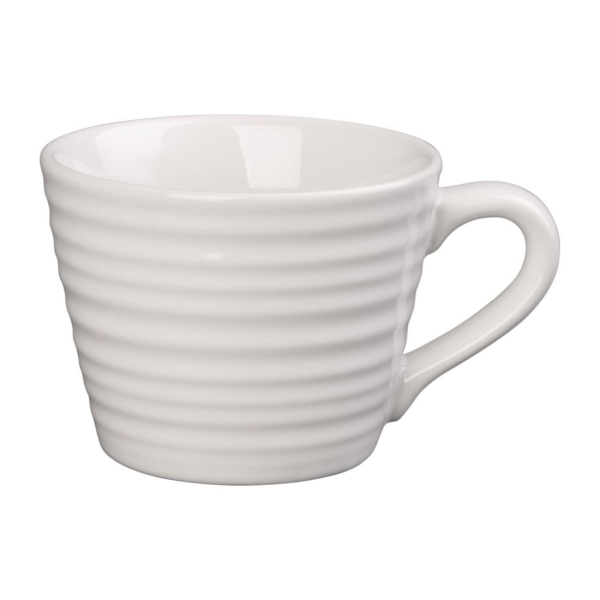 Olympia Caf Aroma Mugs White 230ml DH638
