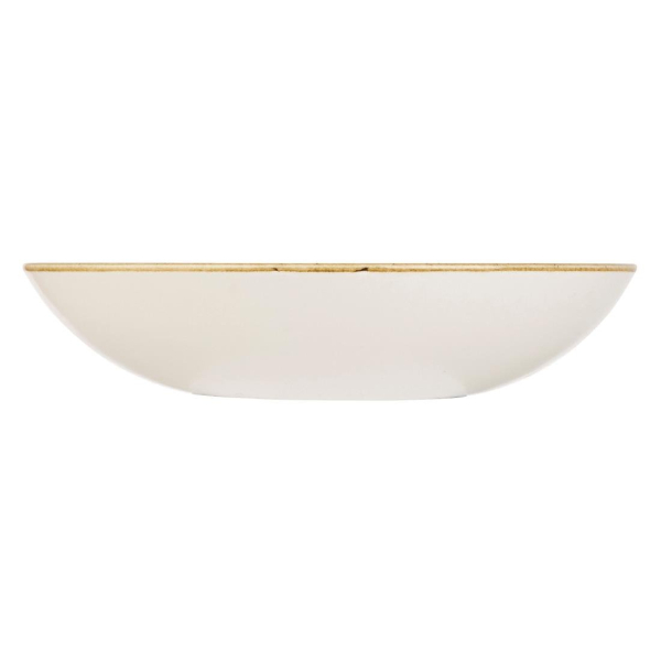 Churchill Stonecast Round Coupe Bowl Barley White 220mm DK522