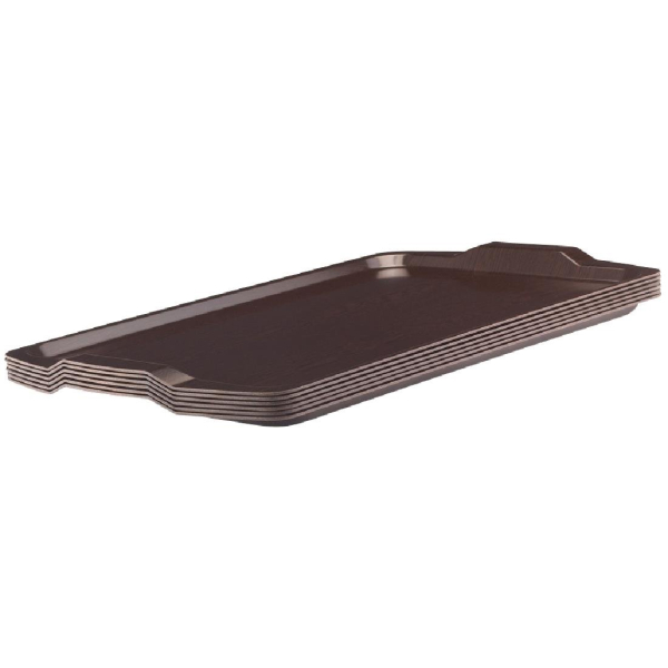 Cambro Venge Laminate Room Service Tray With Handles 640mm DL157