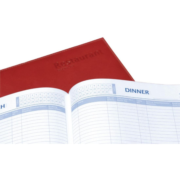 Castelli Red Restaurant Diary DL481