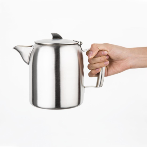 Olympia Airline Teapot Stainless Steel 1.6Ltr DP125