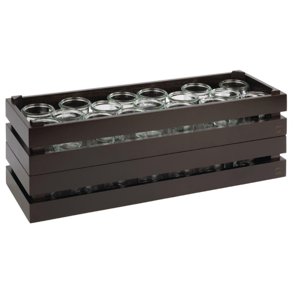 APS Superbox Buffet Crate Black GN2/4 DR739