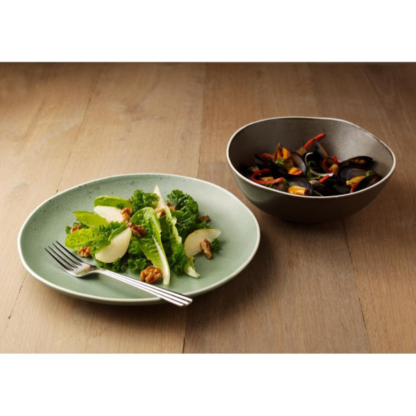 Olympia Chia Deep Bowls Charcoal 210mm DR816