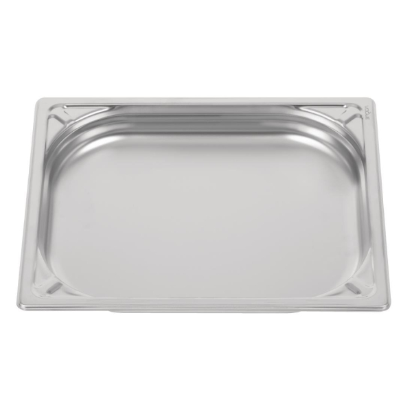 Vogue Heavy Duty Stainless Steel 1/2 Gastronorm Pan 40mm DW437