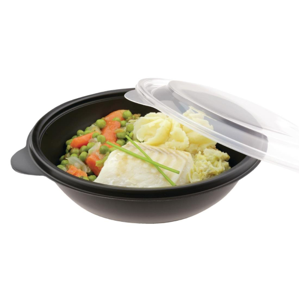 Fastpac Medium Round Food Containers 750ml / 26oz DW786