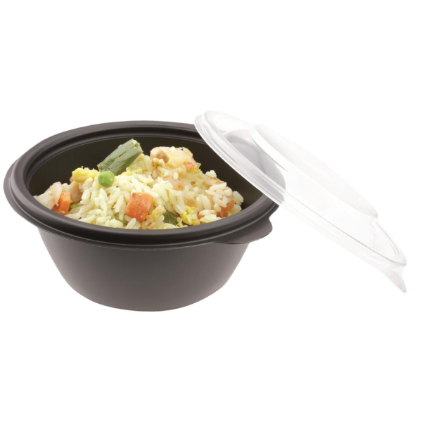 Fastpac Small Round Food Containers 375ml / 13oz DW788