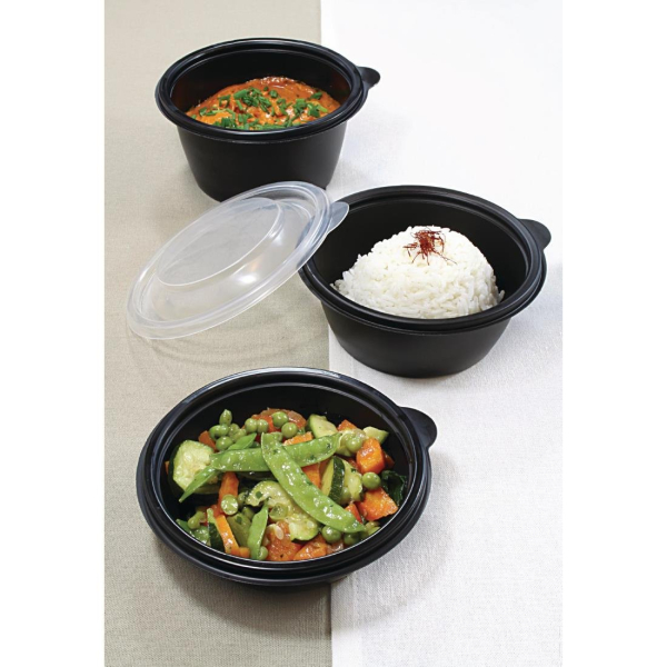 Fastpac Small Round Food Containers 375ml / 13oz DW788