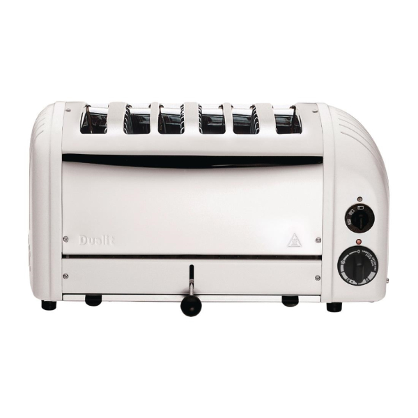 Dualit Bread Toaster 6 Slice White 60146 E975