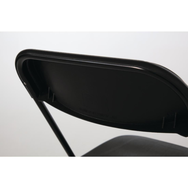 Bolero Folding Chair Black (Pack of 10) GD386