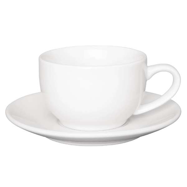 Olympia Cafe Coffee Cups White 228ml 8oz GK074