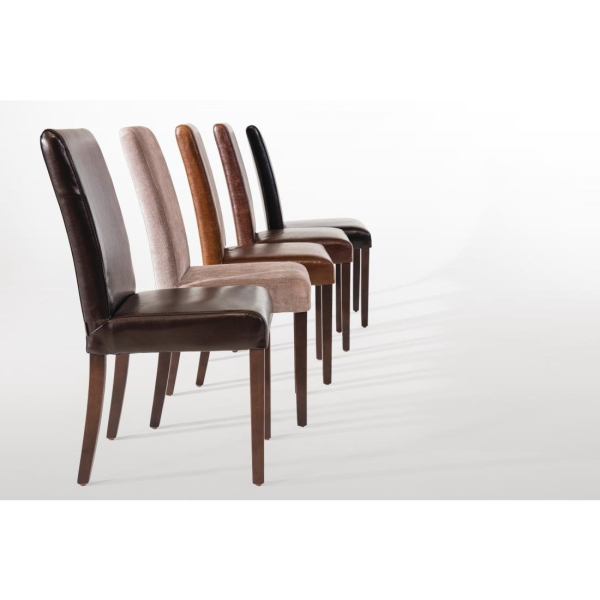 Bolero Dining Chairs Beige (Pack of 2) GK999